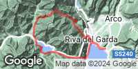 Track GPS Lago di Garda – Ponale Belvedere Loop from Nago-Torbole
